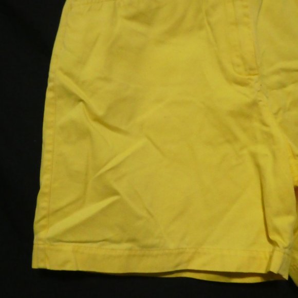 JONES NEW YORK SPORT | size 10 | Classic Yellow Denim Summer Shorts | Cotton - Picture 6 of 14